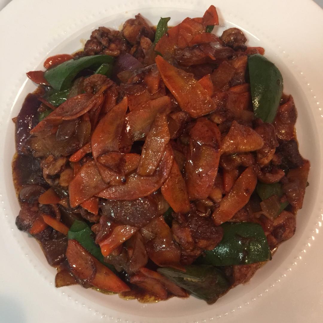 辣炒鸡腿肉 Spicy Fried Chicken