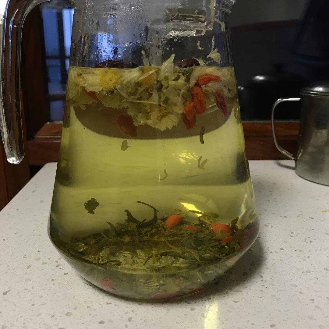 冰糖菊花茶