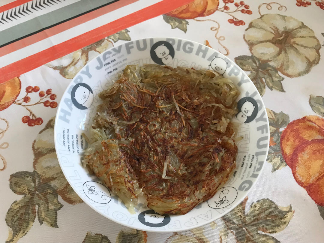 香脆土豆丝饼