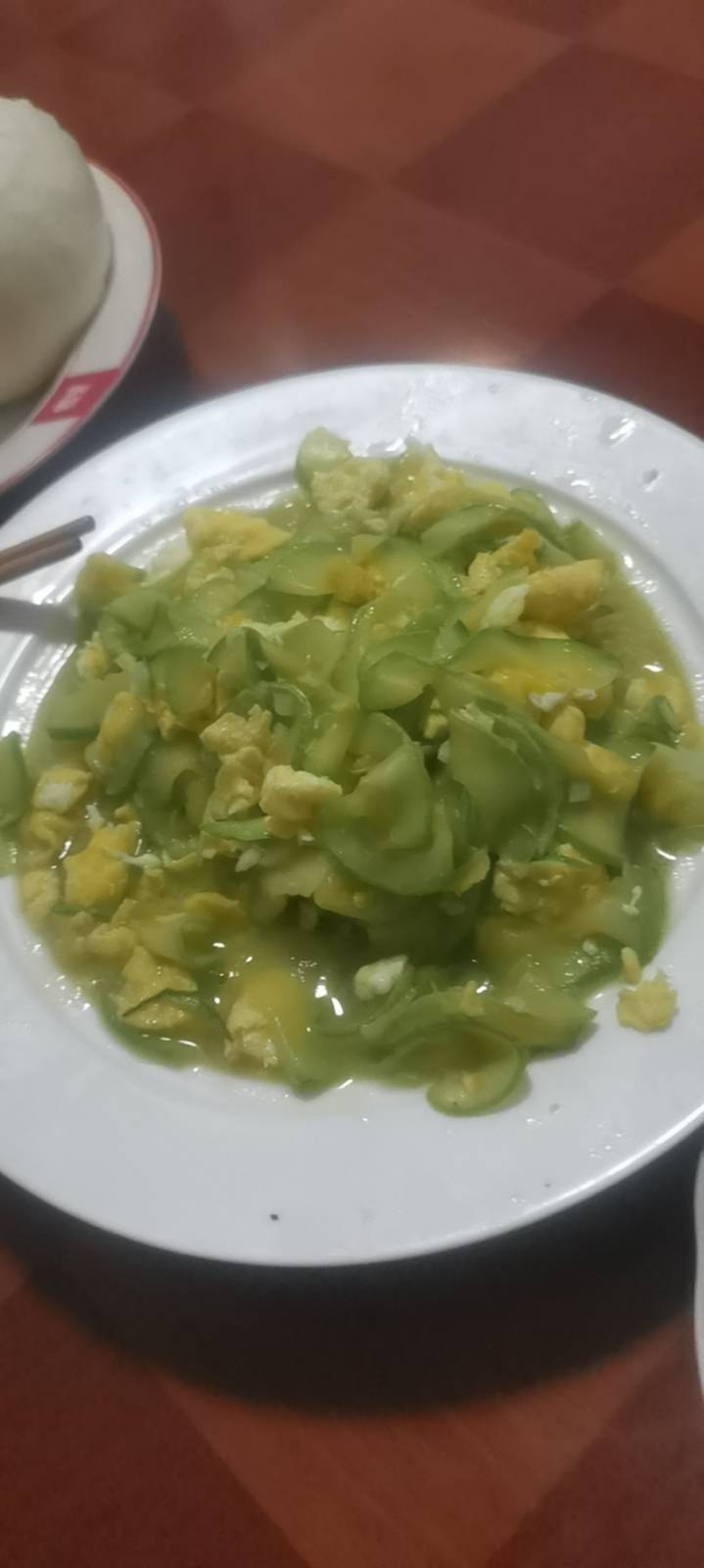 清香的西葫芦炒鸡蛋