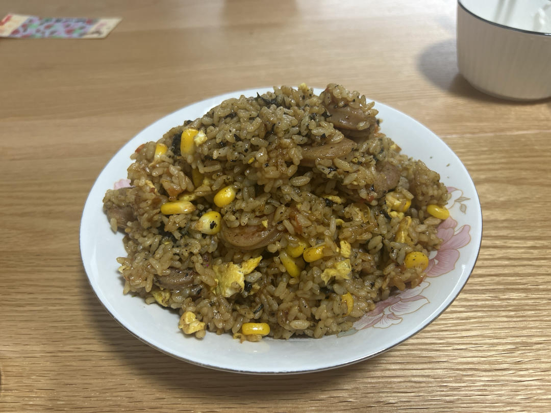 一定试试的！紫菜炒饭