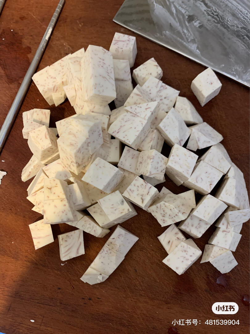 红豆芋头糖水