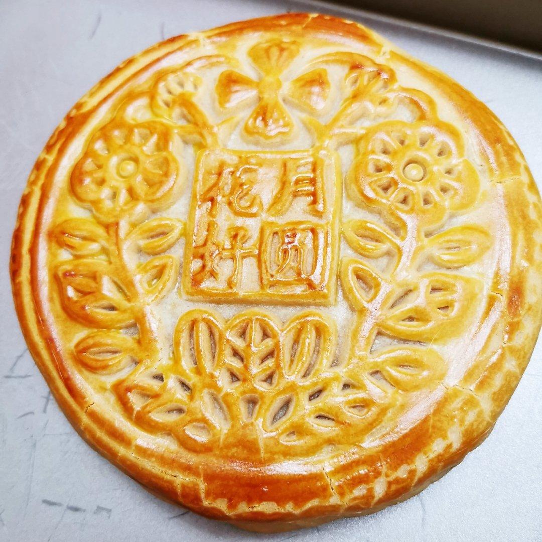 《Tinrry+》教你做广式大月饼（芋泥+麻薯+咸蛋黄肉松）