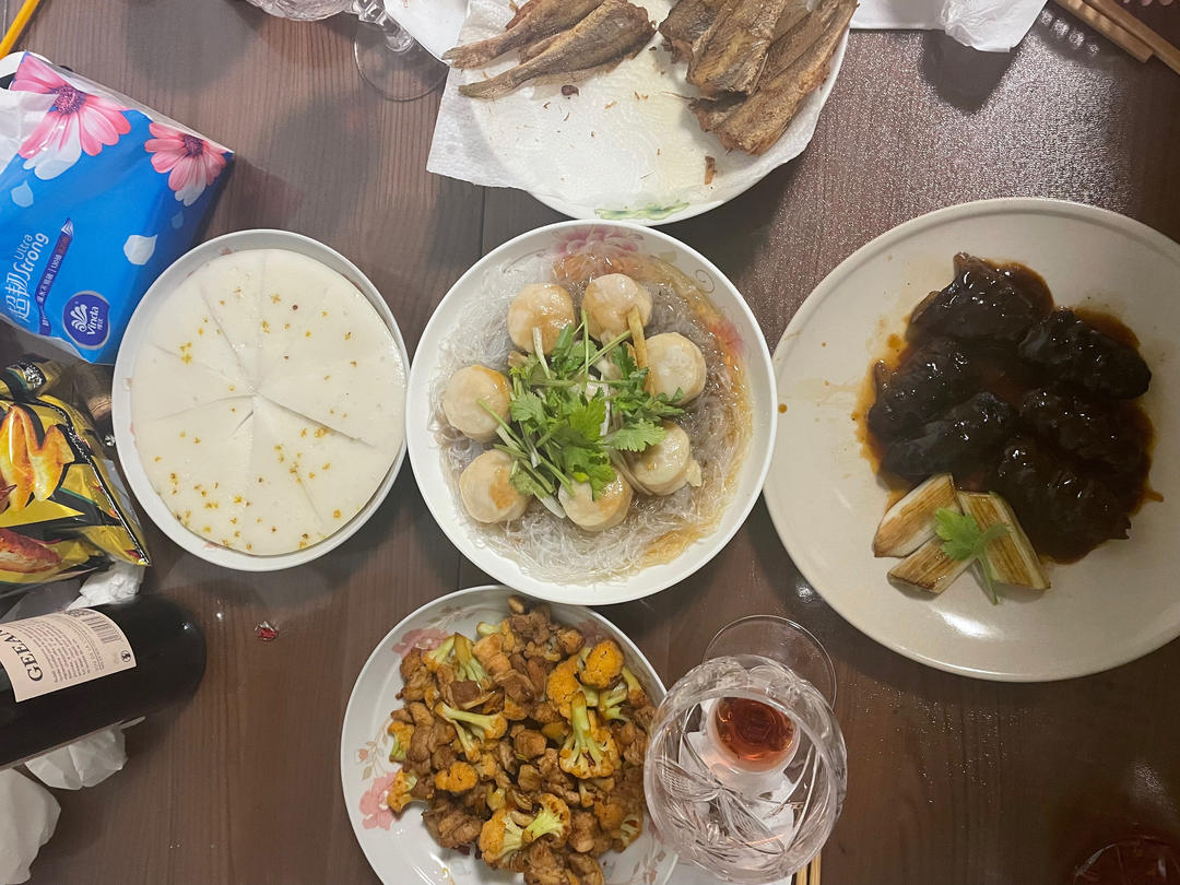 清蒸扇贝柱