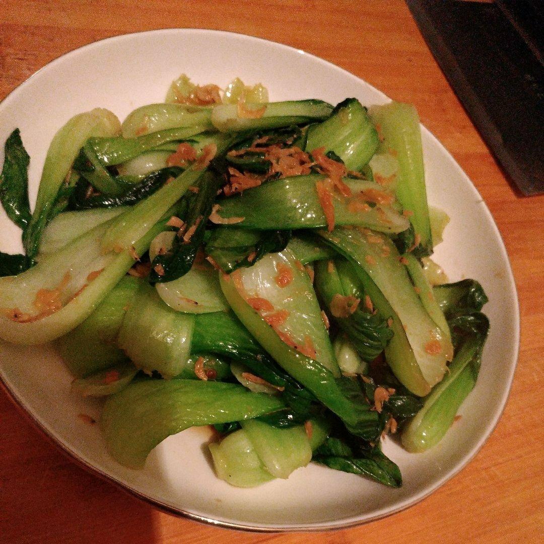 虾皮小油菜