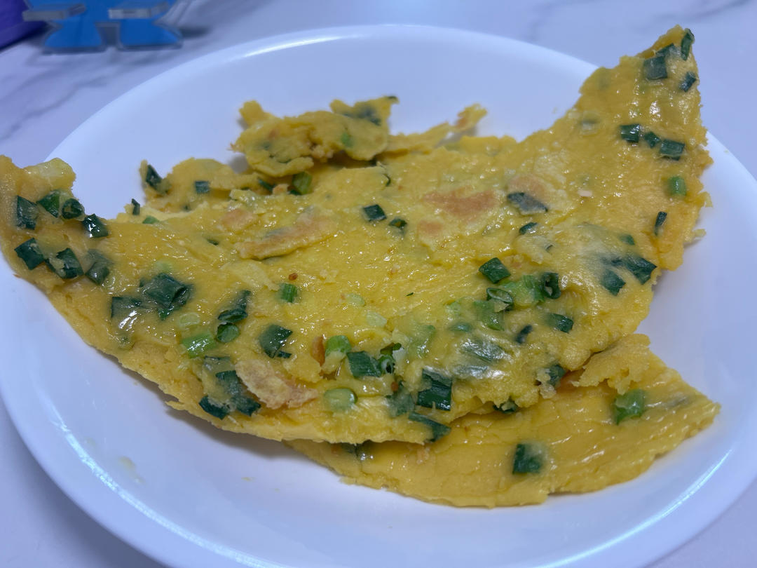 葱花鸡蛋饼