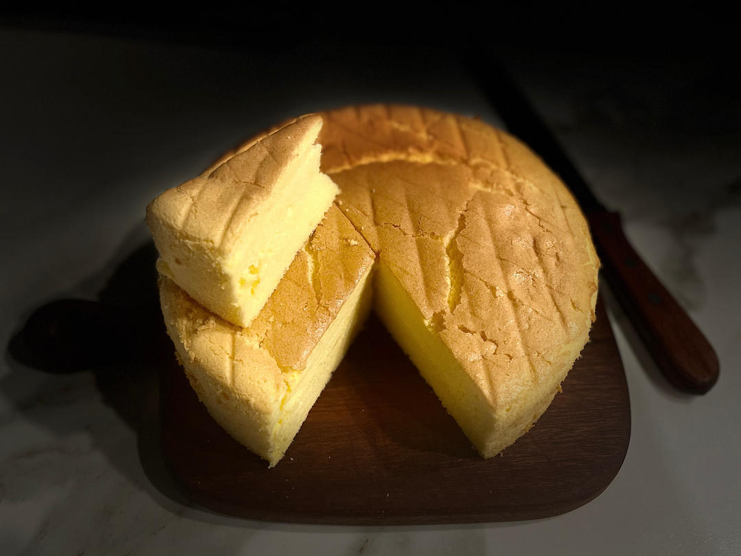 8寸戚风蛋糕（完美不开裂）