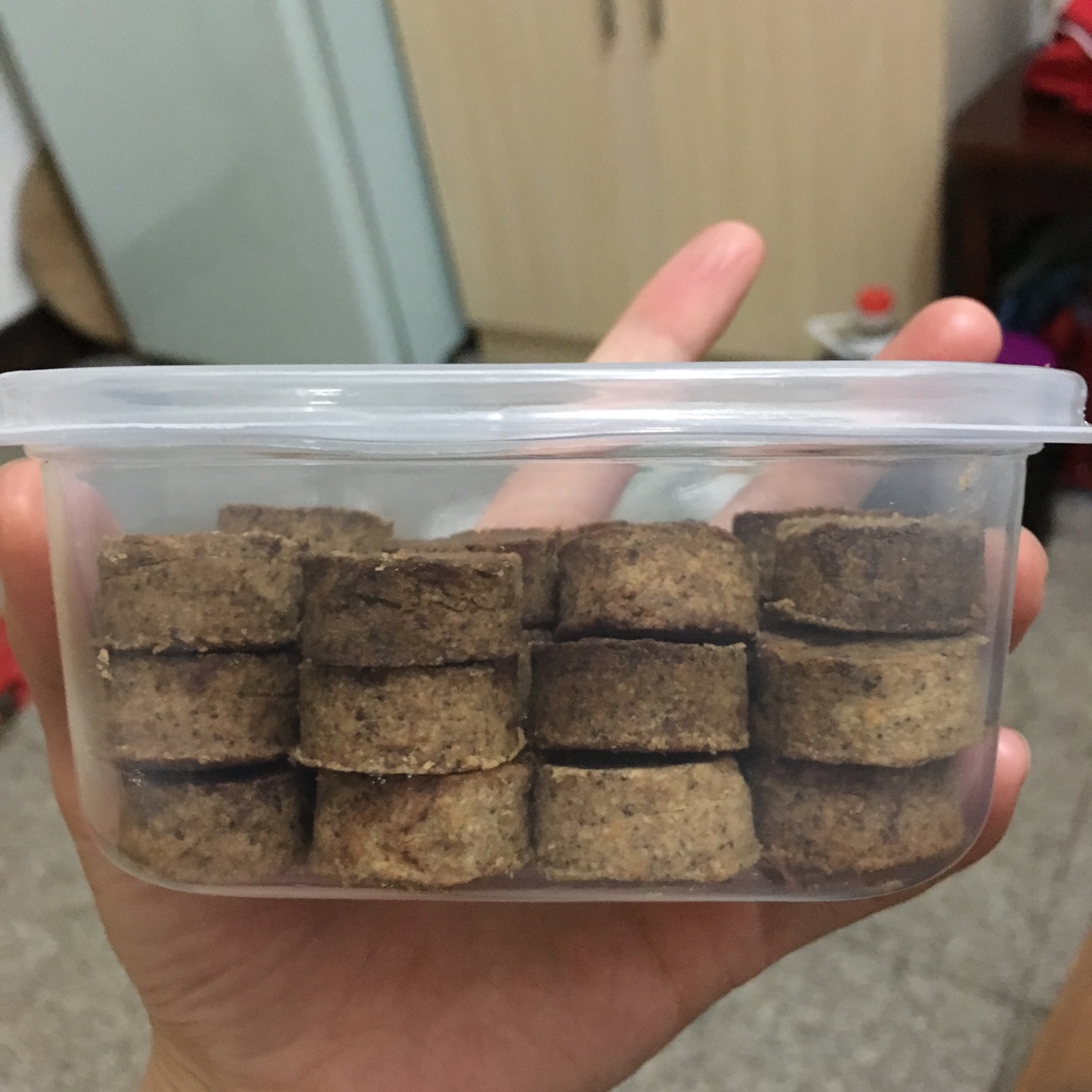 咖啡花生小圆饼