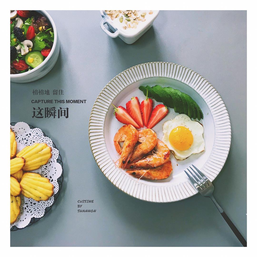 百香果玛德琳蛋糕