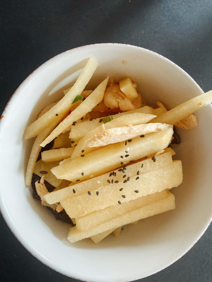 沙葛炒肉片