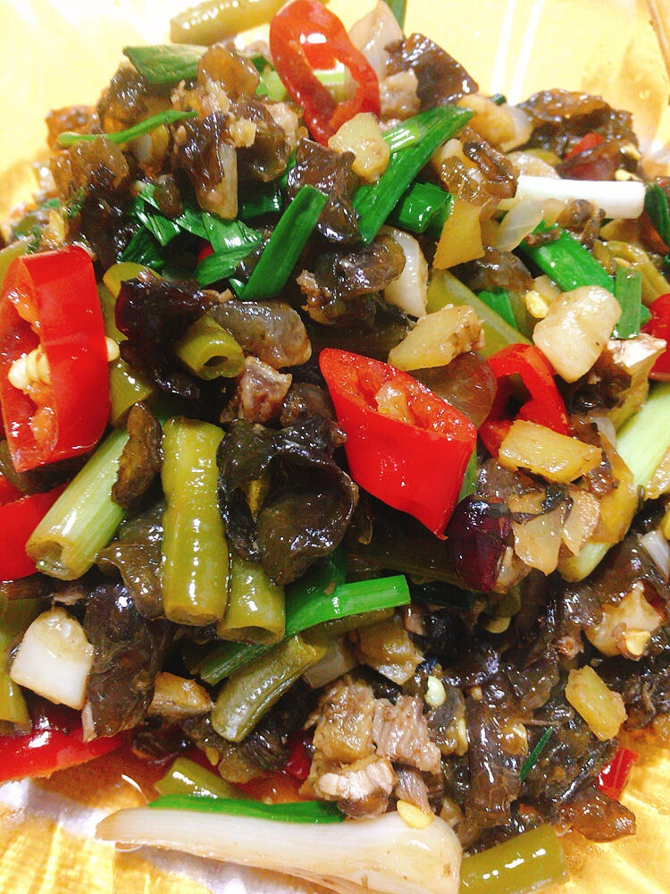 judyzenf做的酸辣雷公菌