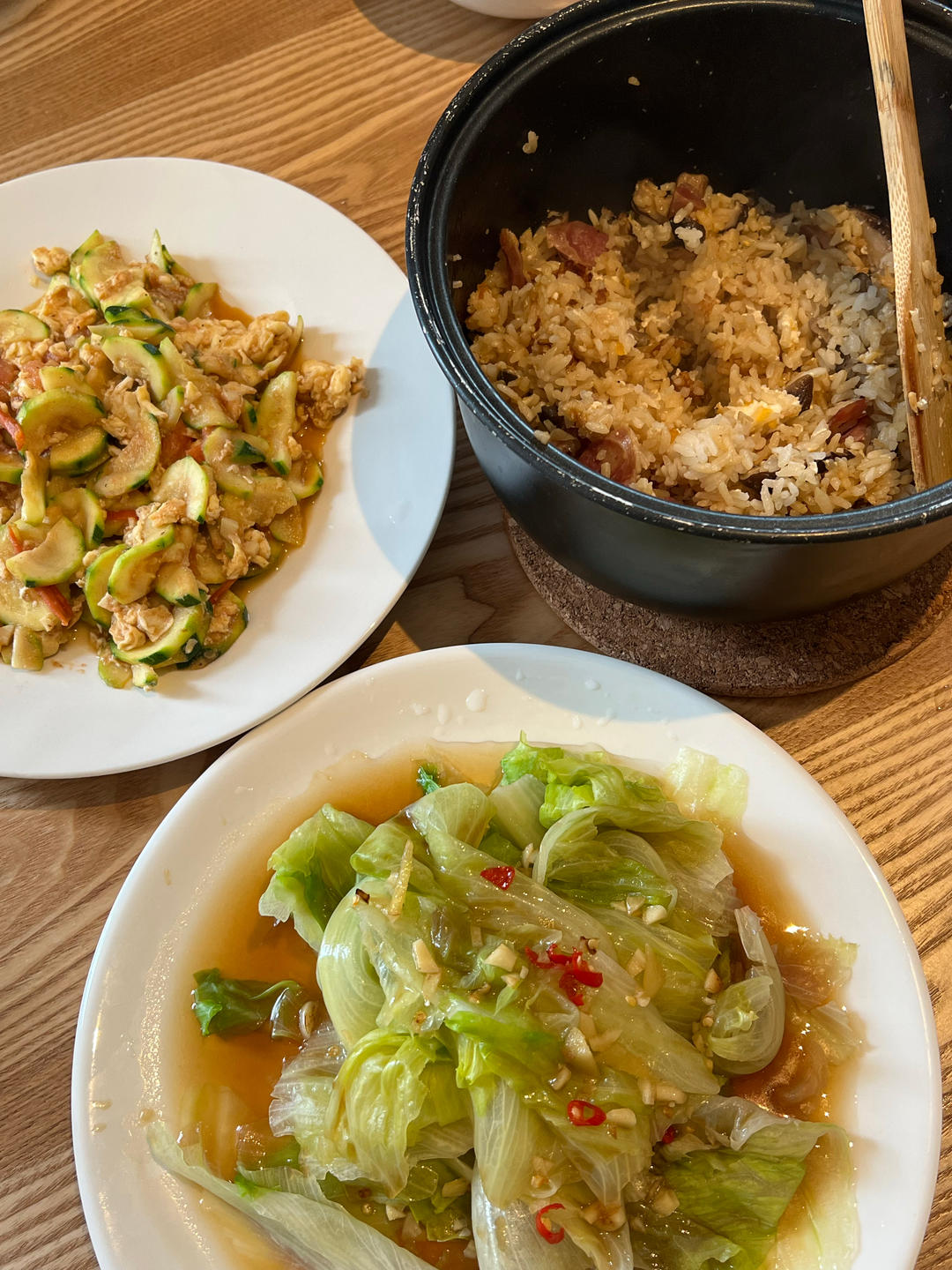 西葫芦炒鸡蛋