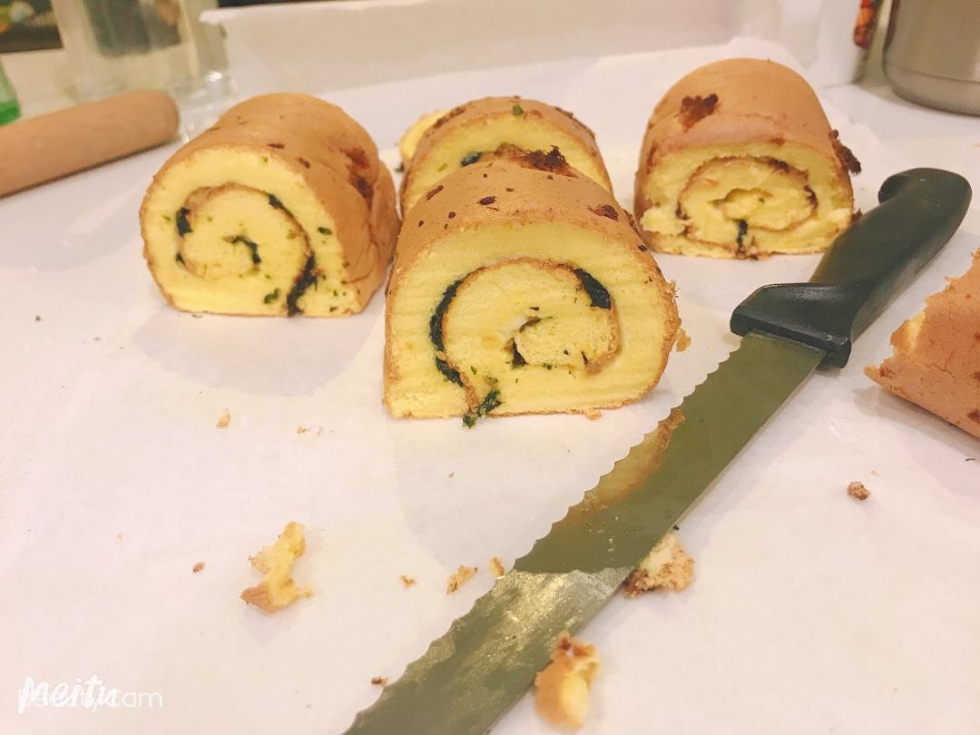 怎么卷都不裂的肉松蛋糕卷