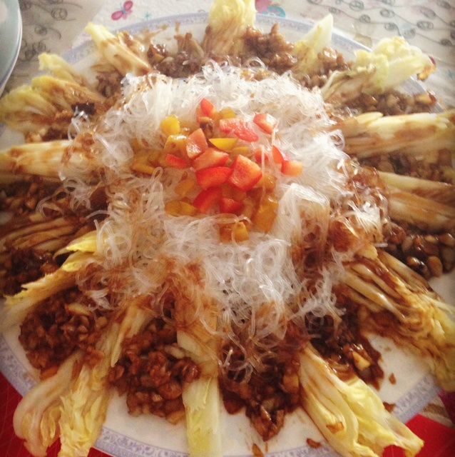 蒜蓉粉丝娃娃菜