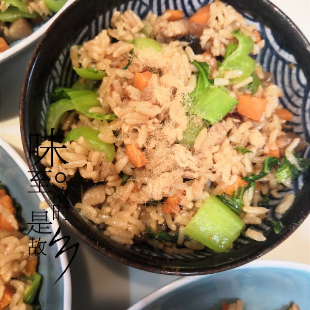 闽南芥菜饭 | Gai Choi with Rice
