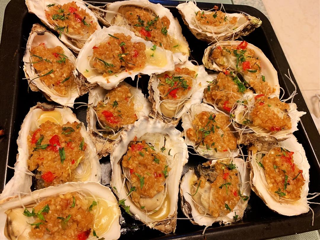烤生蚝