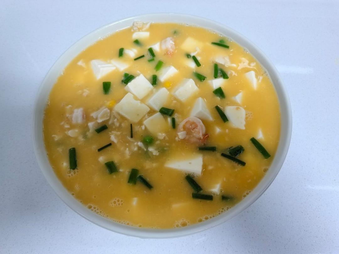 蟹黄豆腐（咸蛋黄版）