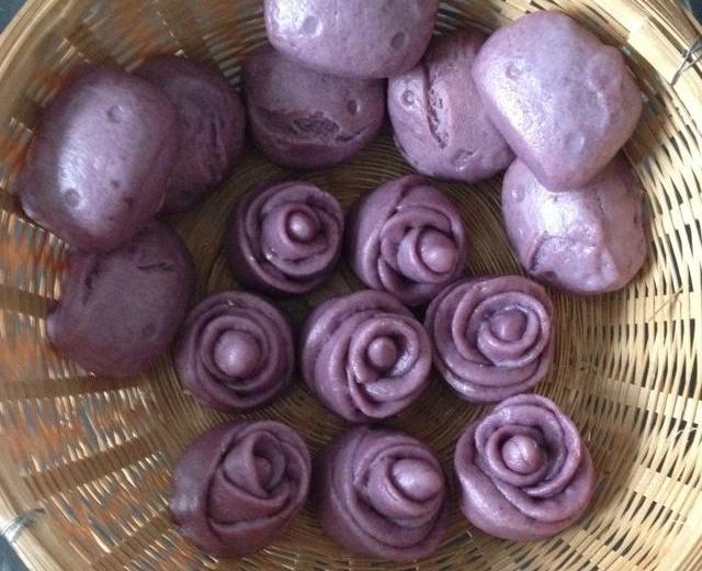紫薯小馒头的做法