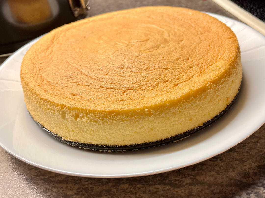 超级柔软香而不腻的（5寸6寸8寸）淡奶油戚风蛋糕