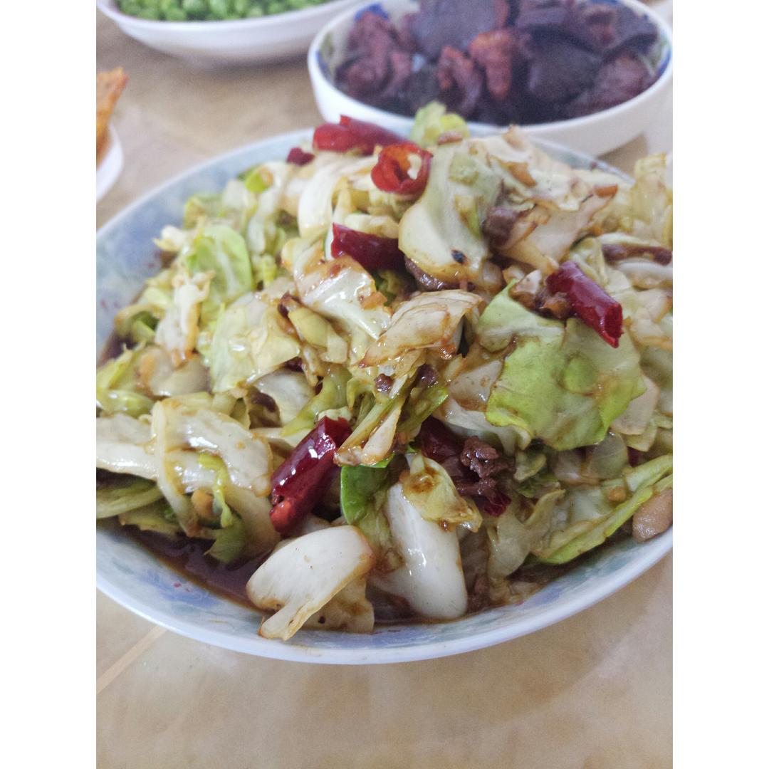 干锅手撕包菜