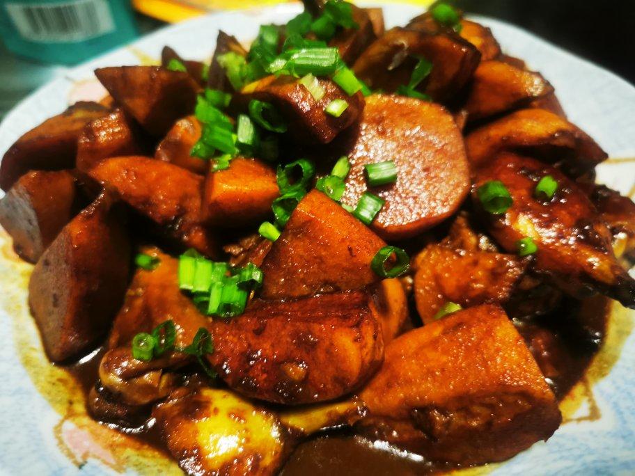 茨菇烧鸡