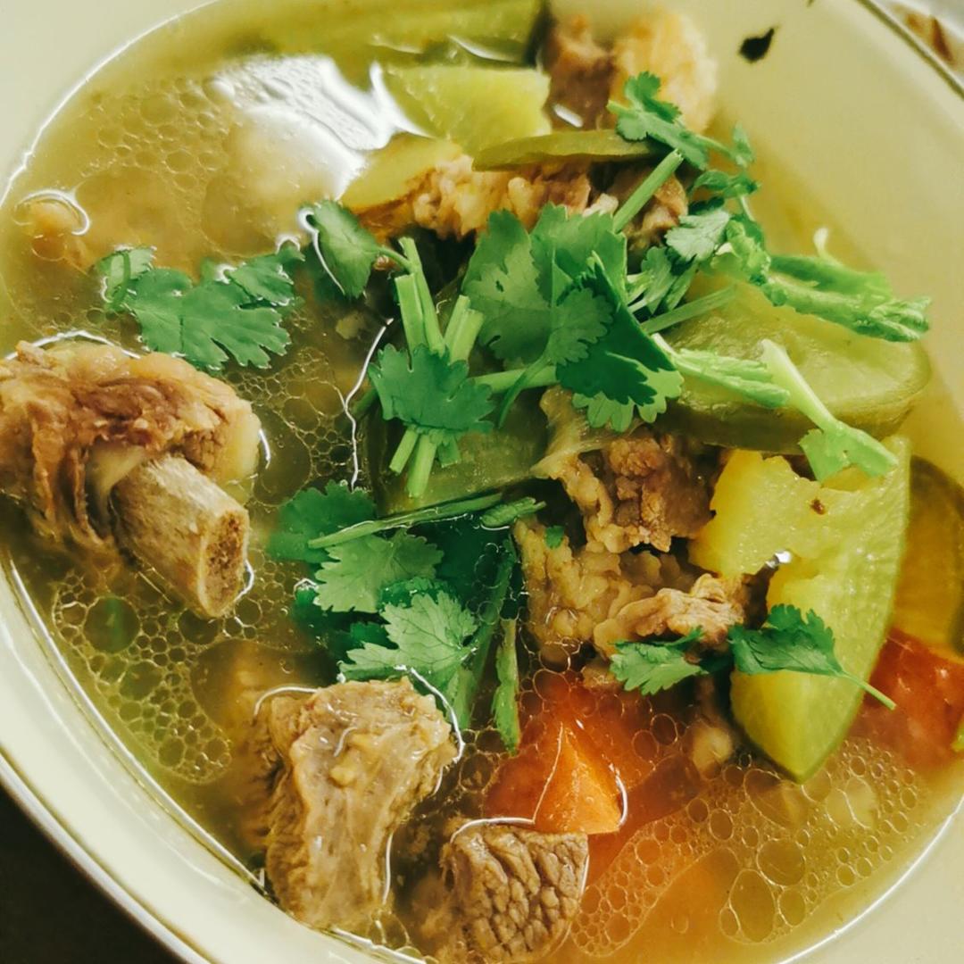 清汤炖羊排