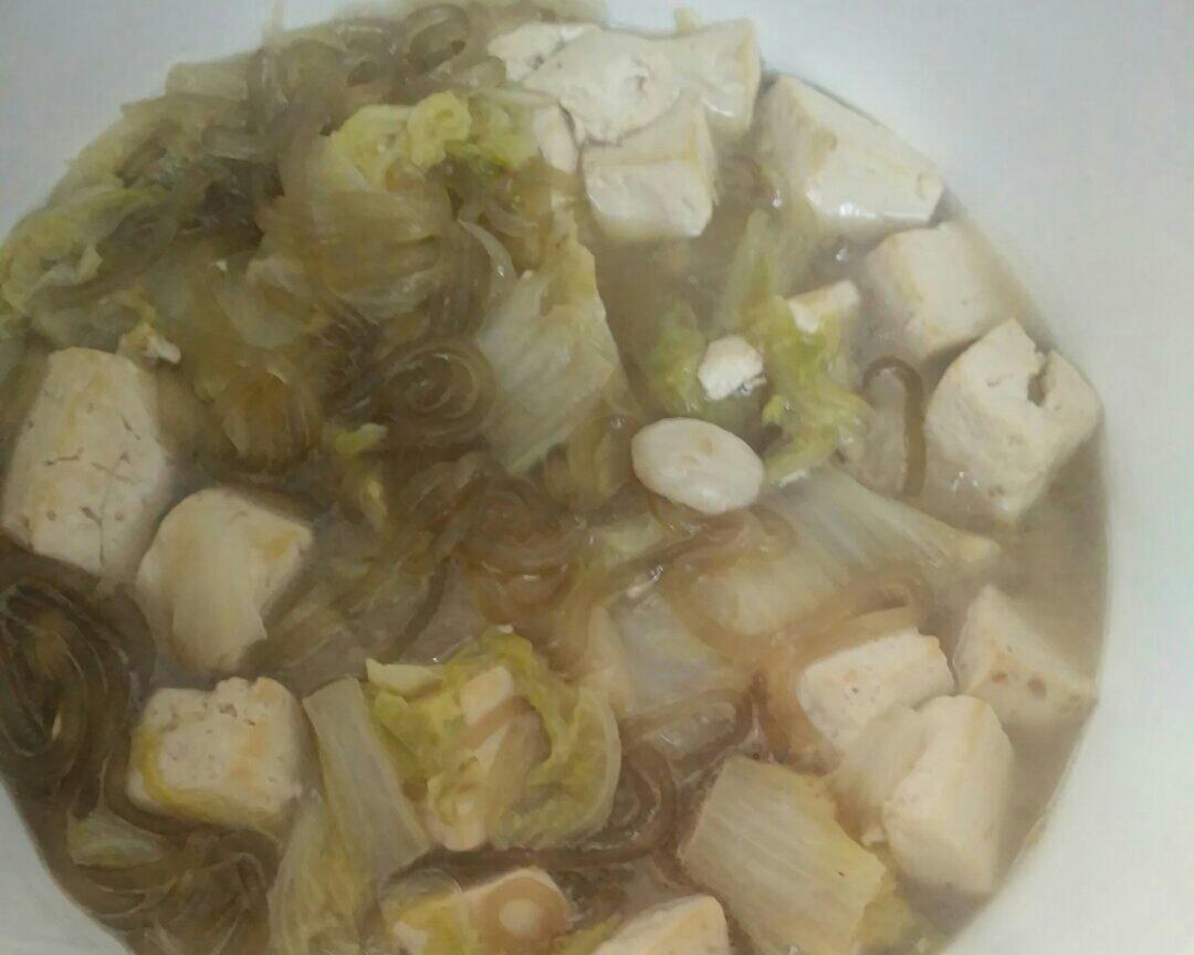 白菜豆腐粉条的做法