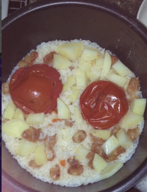 一整个西红柿饭~