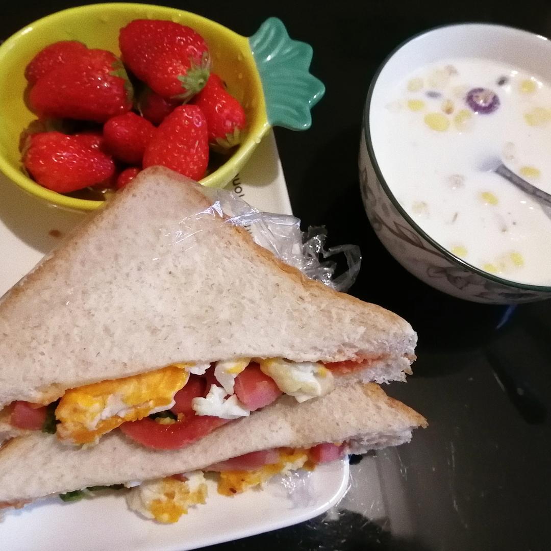 纯奶手撕吐司的做法 步骤1