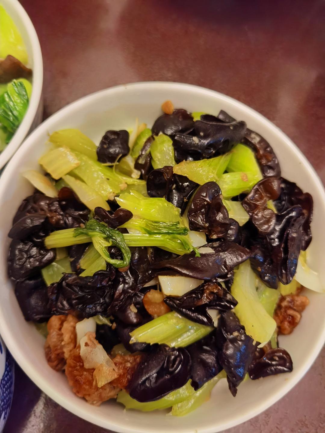 黑木耳百合炒西芹