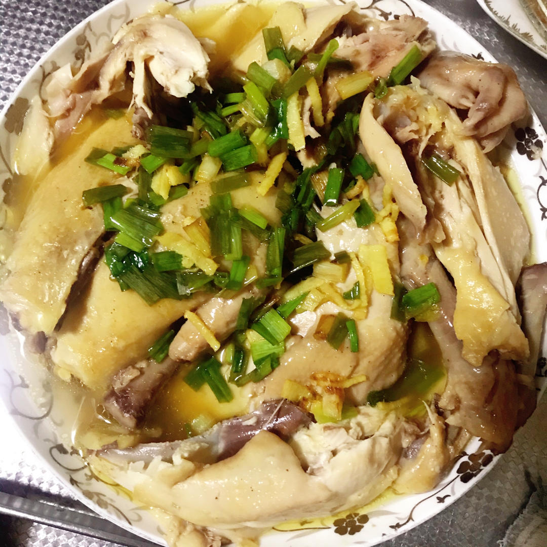 葱油鸡（姜葱鸡）简单做法全，详细到没下过厨都会做