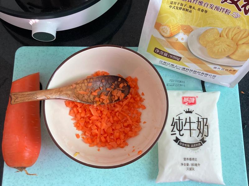 纯奶手撕吐司的做法 步骤1