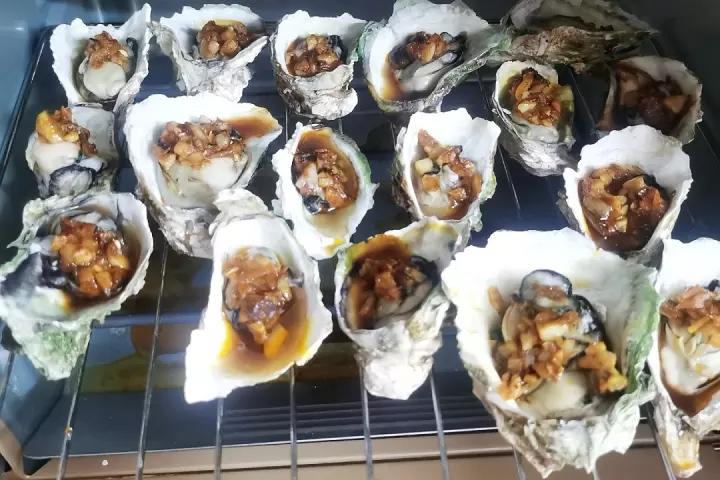 烤生蚝