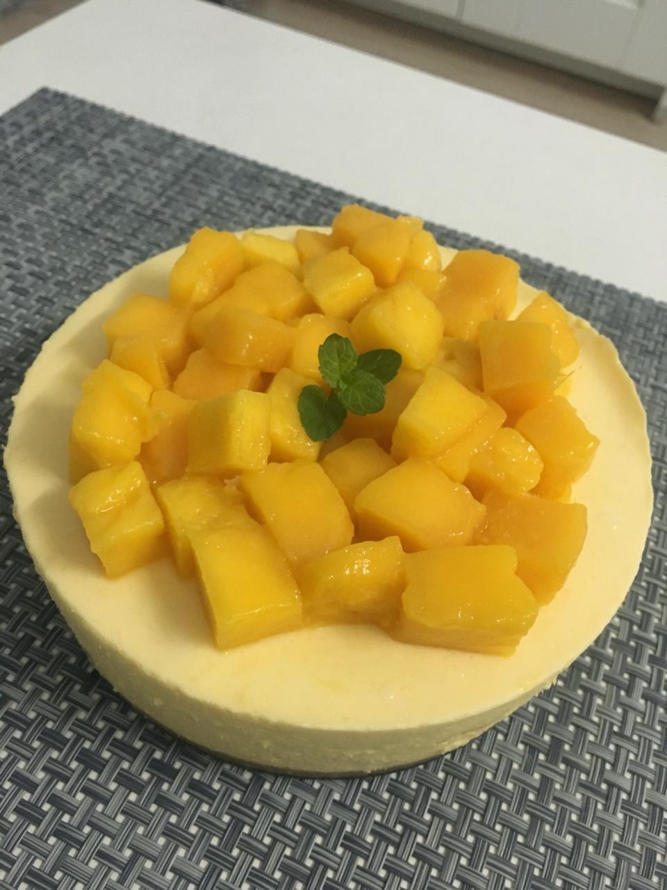 【视频】芒果慕斯（6寸） | 含镜面果胶配方