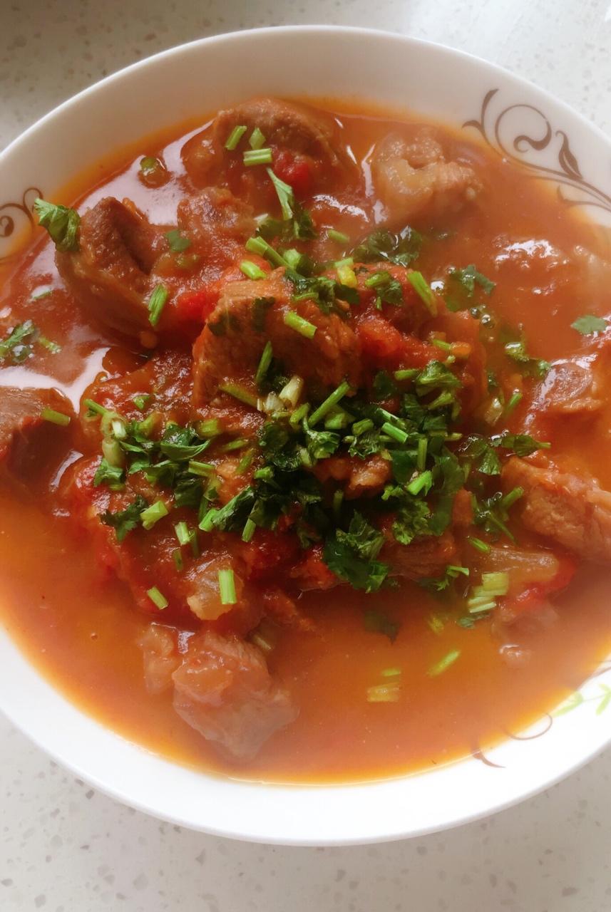 西红柿牛腩