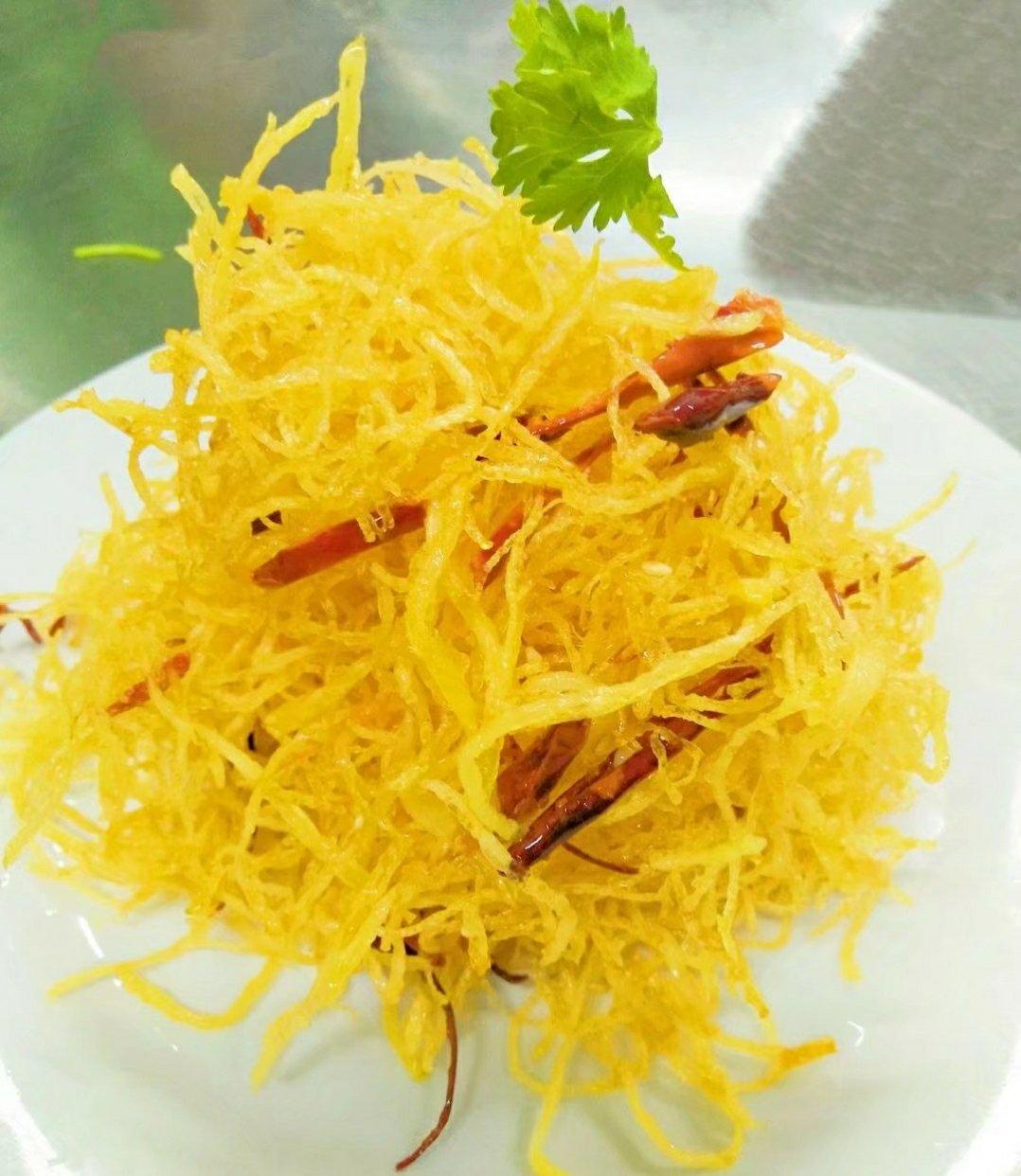 麦穗71做的土豆传奇炸土豆丝