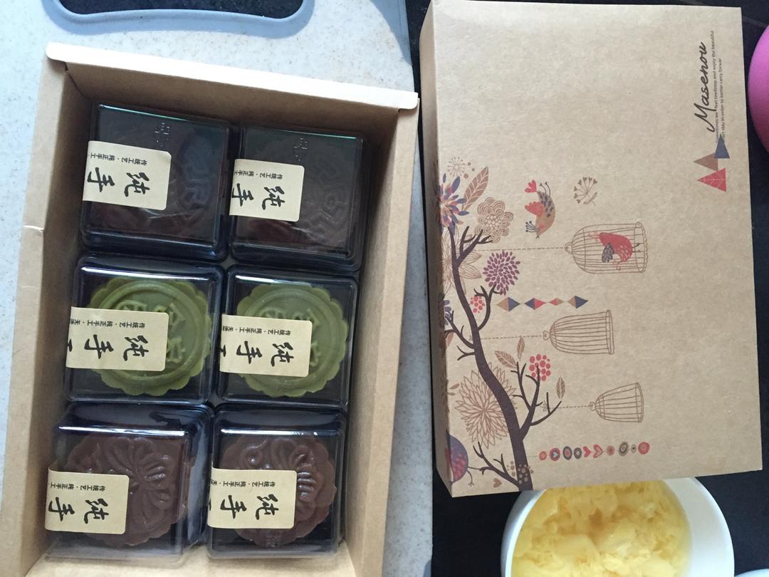 《Tinrry下午茶》冰皮月饼（奶黄馅）