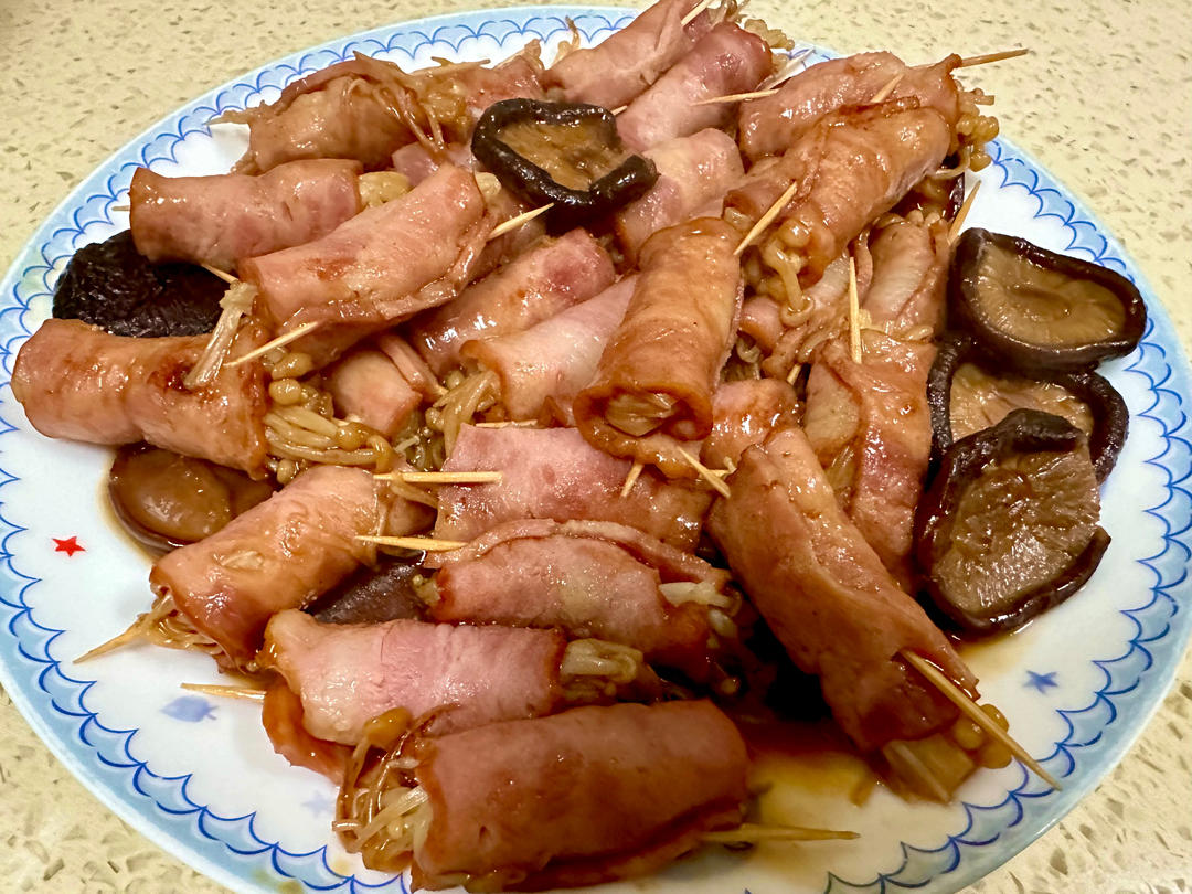 金针菇培根卷