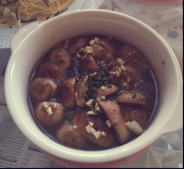 蒜香焗蘑菇