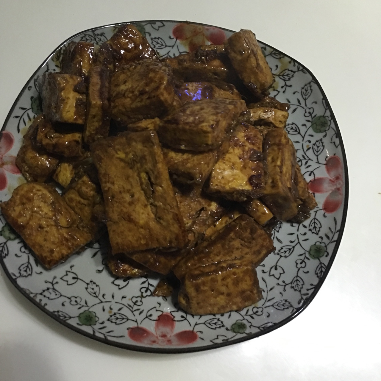 蚝油嫩豆腐