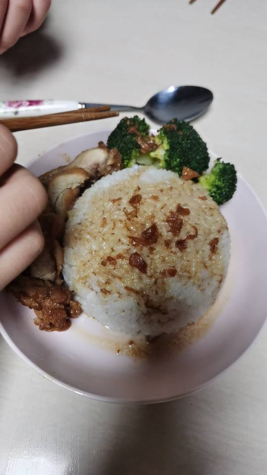 照烧鸡腿饭