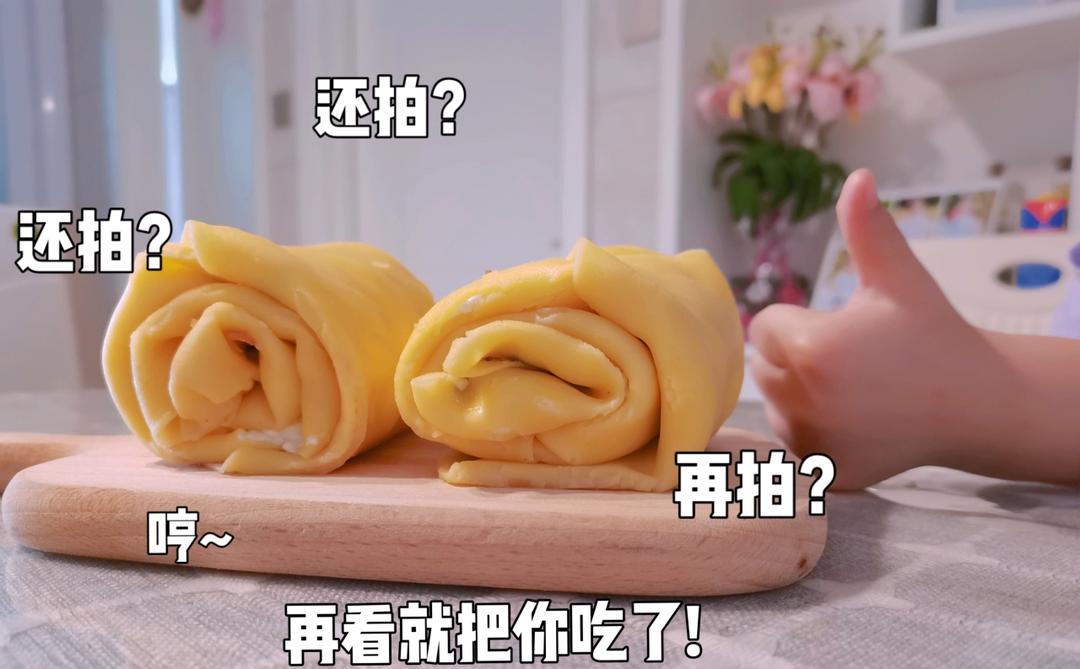 免烤箱❗千层毛巾卷❗也是万能千层皮