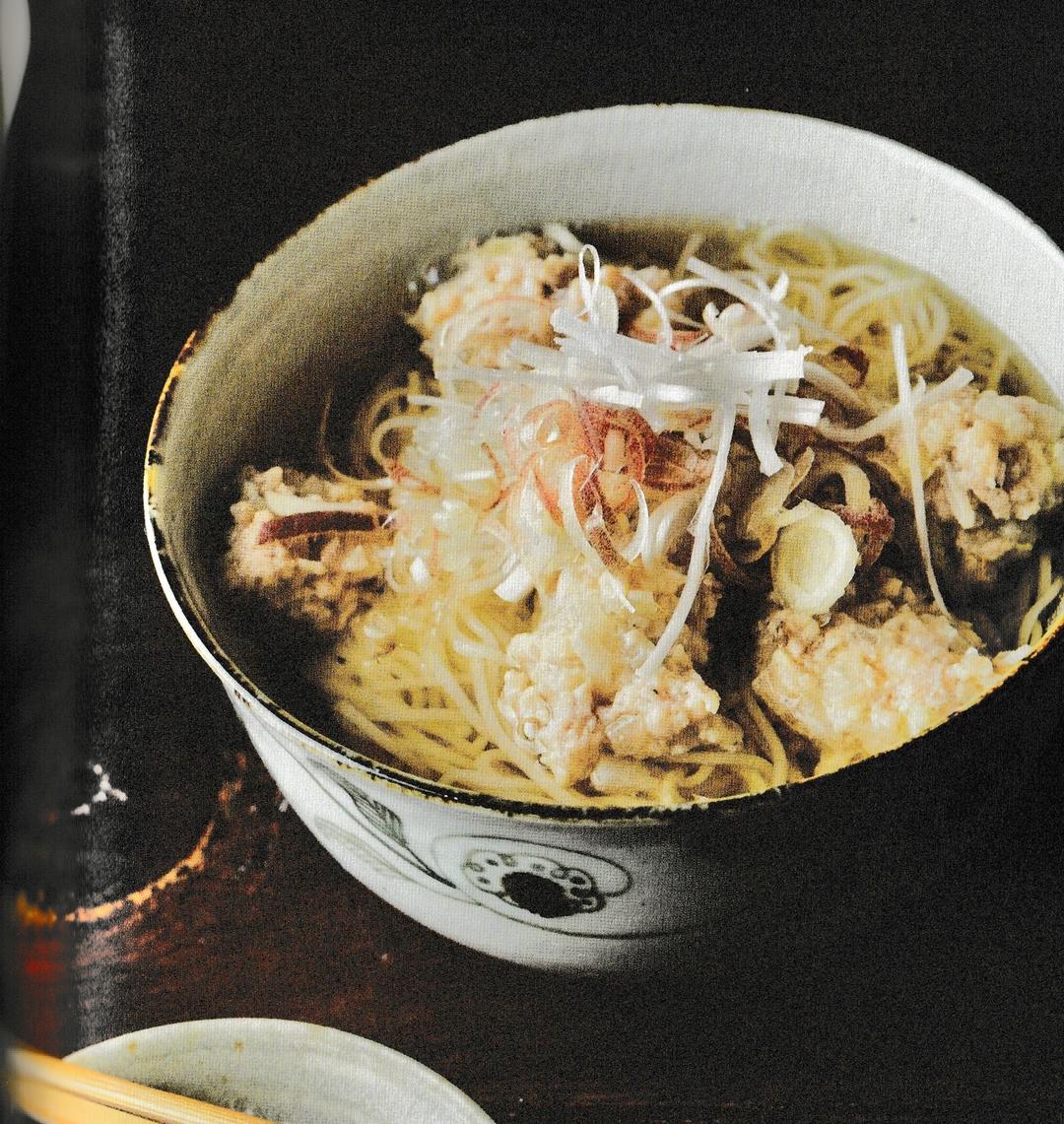 【深夜食堂】鸡肉丸面线的做法