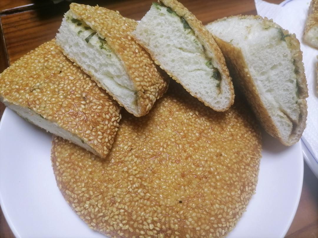 黄金芝麻卷&五香麻饼