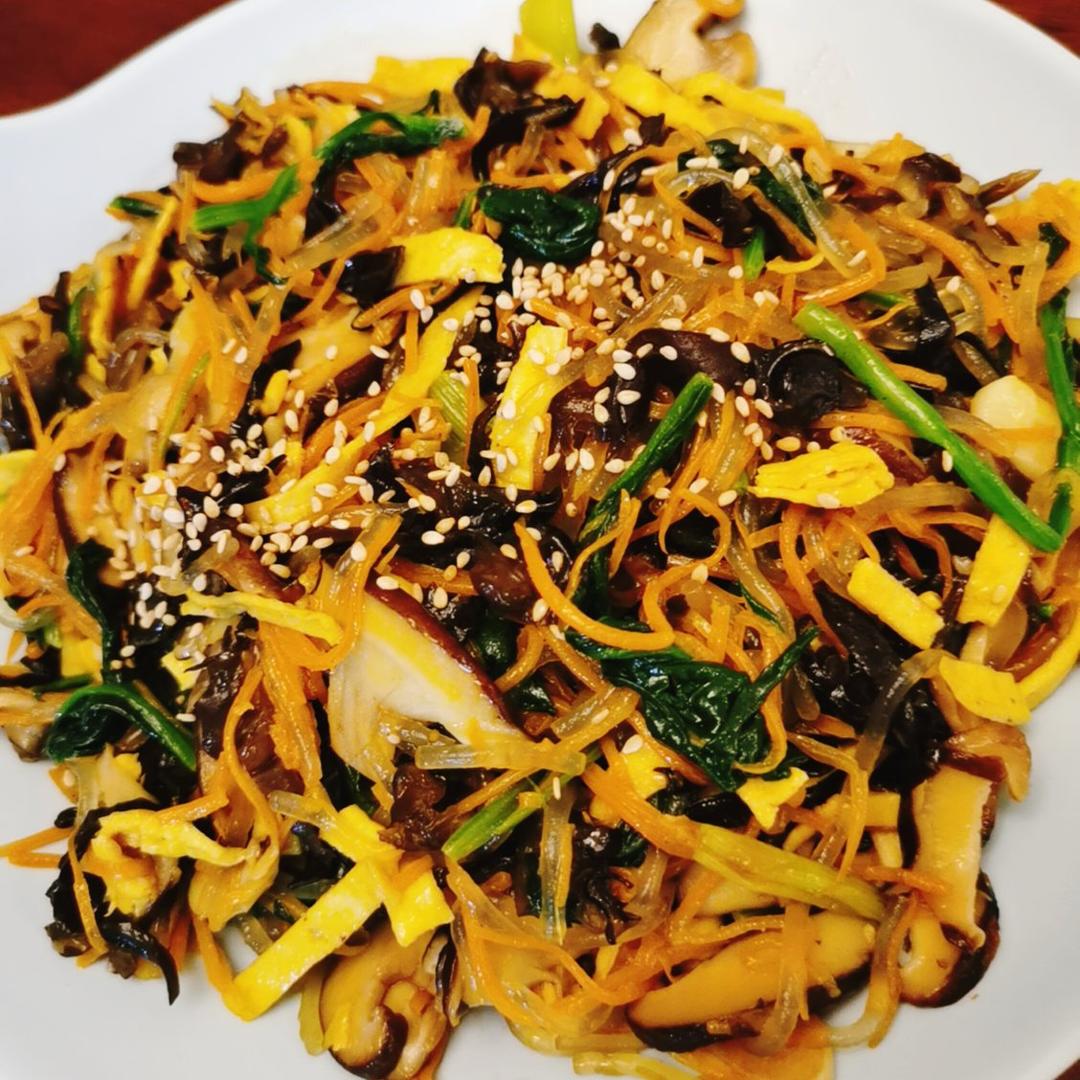 堂妈小厨——简易韩式炒杂菜