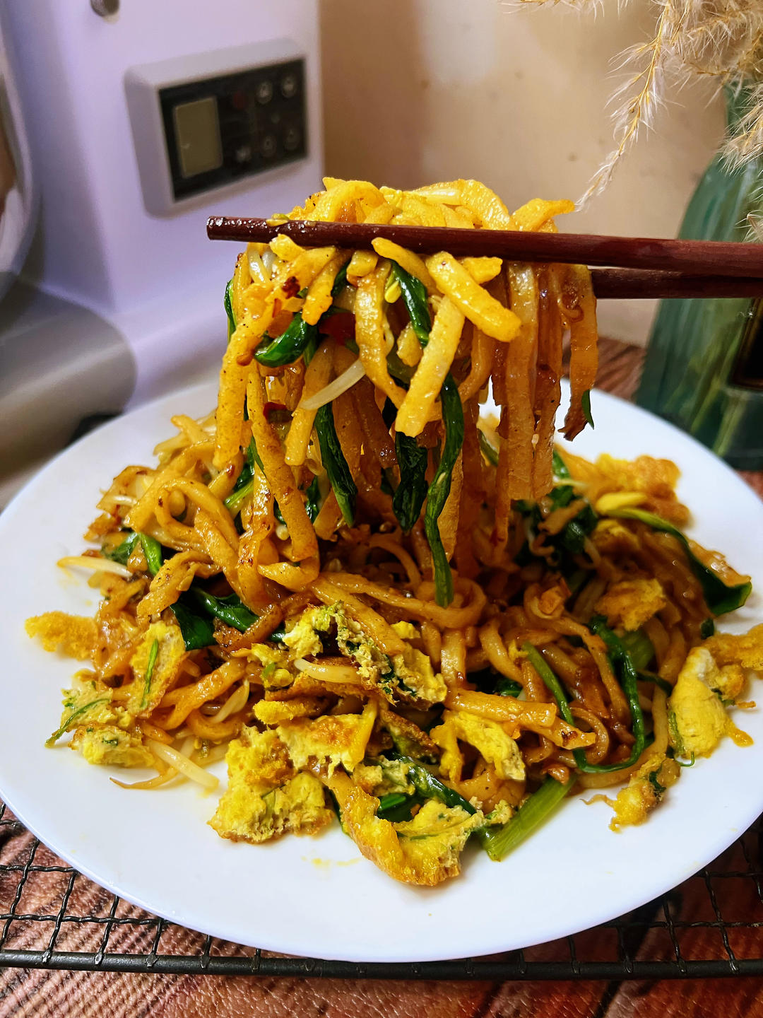 快手中式面食：家常炒饼丝