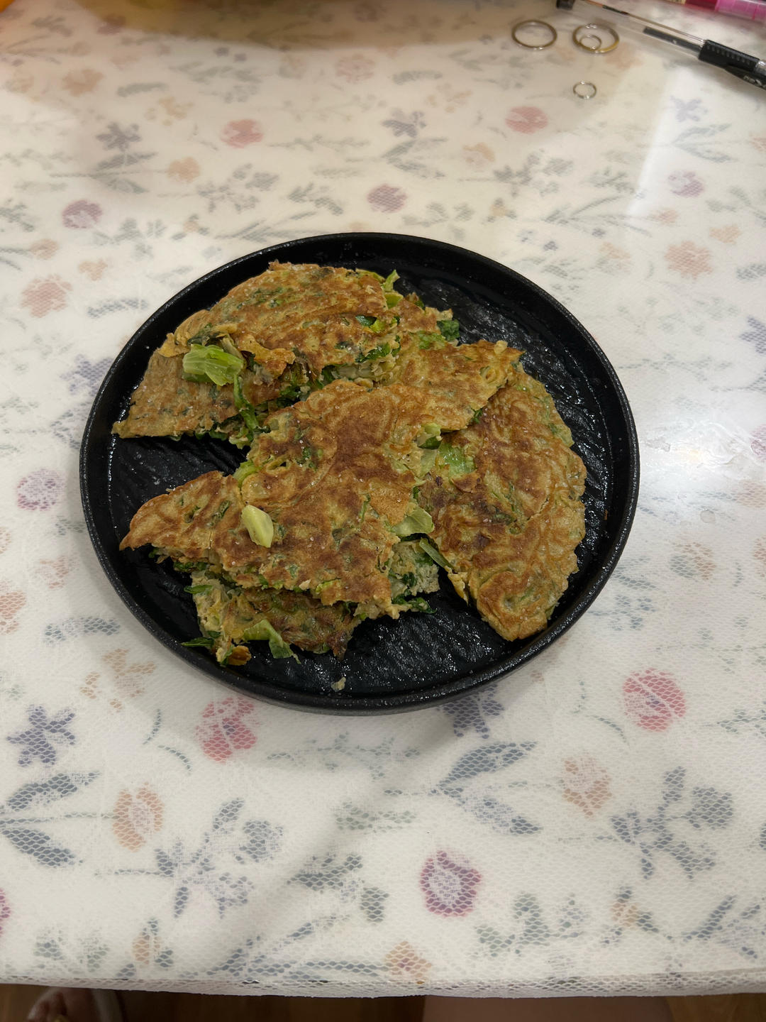 脆嫩生菜饼