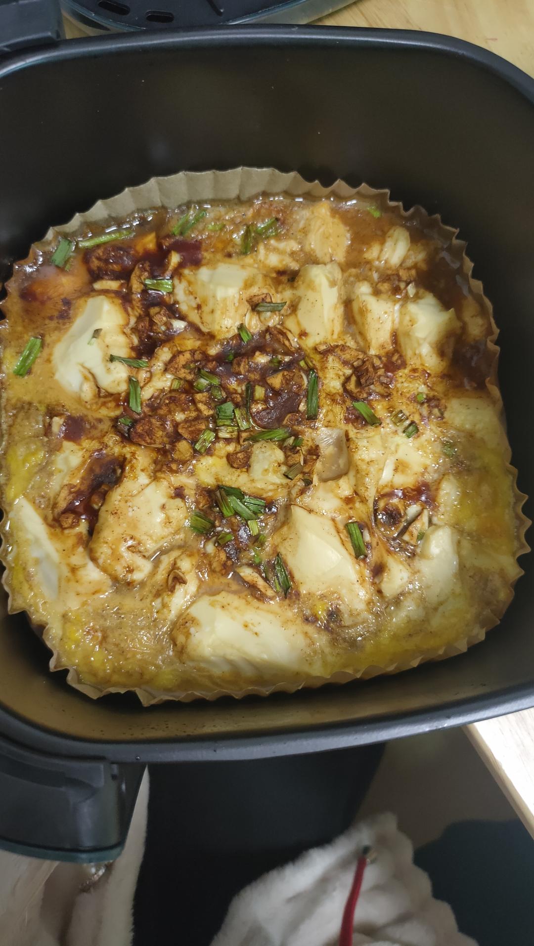 嫩烤内脂豆腐（空气炸锅版）