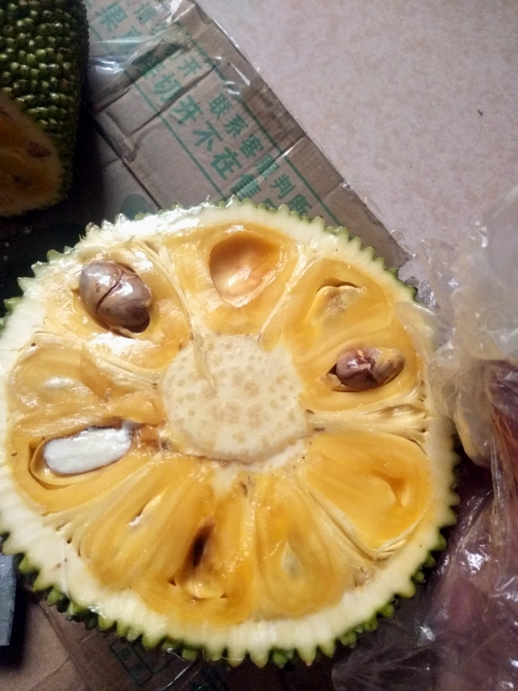 💯详细的菠萝蜜开法+吃法（适合新手）❗️❗️的做法 步骤13