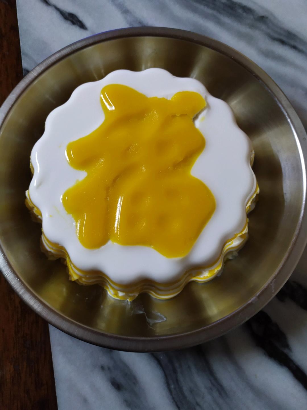 芒果椰汁千层糕